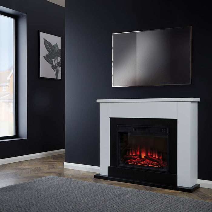 Suncrest Ryedale 41 Inch Electric Fireplace Suite