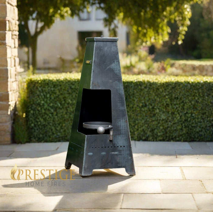 Piazza Junior Chiminea with Swing Arm BBQ Rack