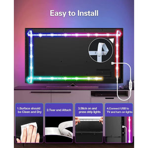 LED TV Backlight Strip Rainbow or Solid Multi Colour