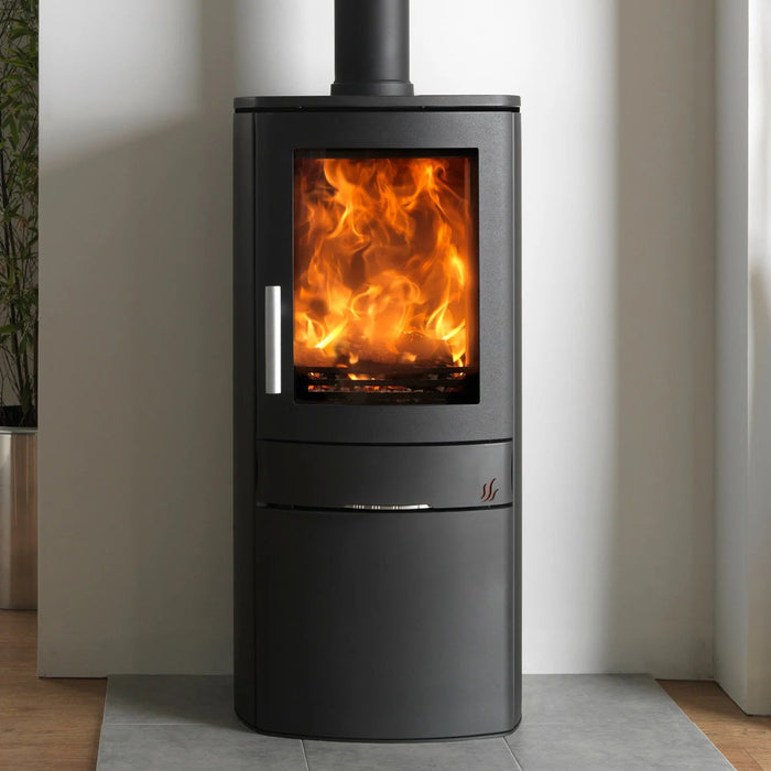 ACR Neo 1C ECO Wood Burning Stove with cupboard base