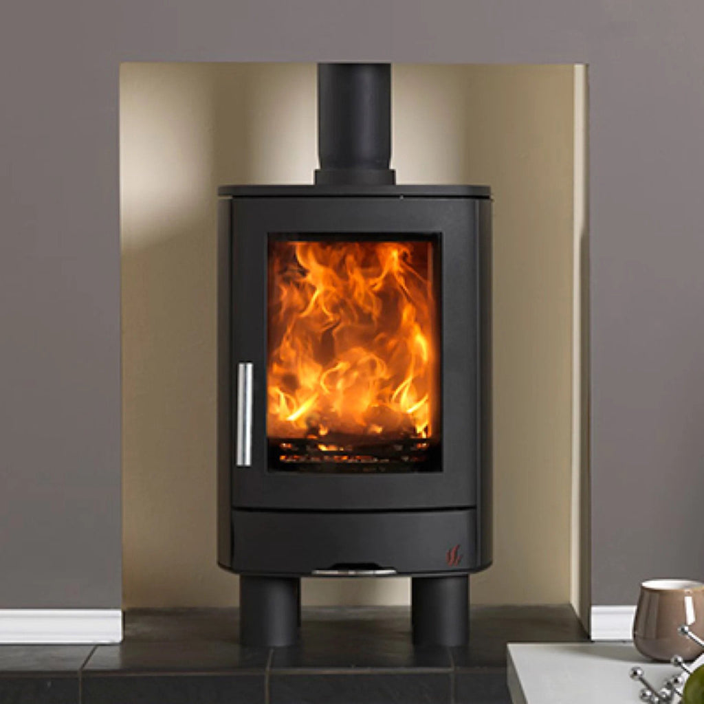 ACR Neo 1F Eco Wood Burning Stove floor standing model