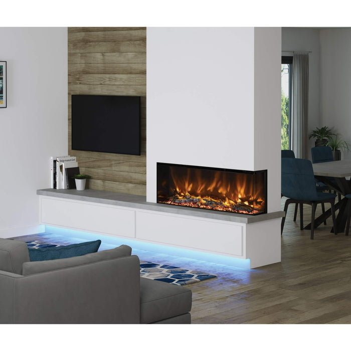 Elgin & Hall Pryzm Arteon 1250 Electric 3 Sided Fire