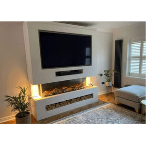 Advance 1300 Panoramic HD 3 Sided Electric Fire with Alexa