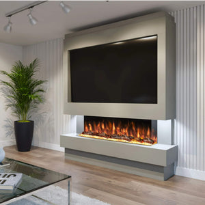 Advance 1800 Panoramic HD 3 Sided Electric Fire with Alexa