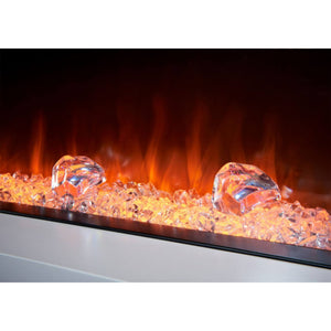 Prestige MW1 1800 Pre Built Media Wall Fireplace