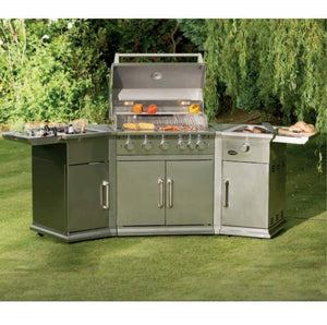 Lifestyle Bahama Island Steel Gas Barbeque