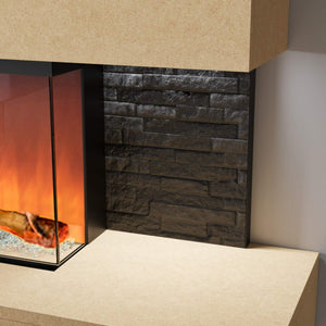 Prestige MW2 1800 Pre Built Media Wall Fireplace