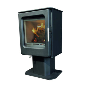 Mendip Ashcott SE Wood Burning Stove with Pedestal