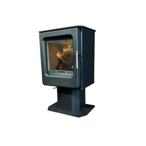 Mendip Ashcott Wood Burning Stove with Pedestal