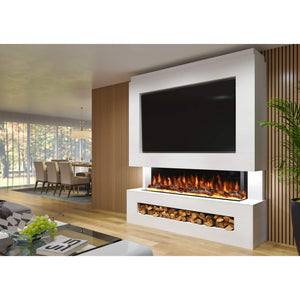 Prestige MW11 1900 Pre Built Media Wall Fireplace and Alexa