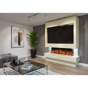 Prestige MW10 1800 Pre Built Media Wall Fireplace and Alexa