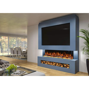 Prestige MW11 1900 Pre Built Media Wall Fireplace and Alexa