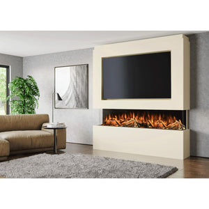 Prestige MW12 1900 Pre Built Media Wall Fireplace