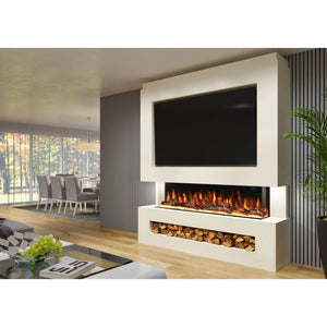 Prestige MW11 1900 Pre Built Media Wall Fireplace and Alexa