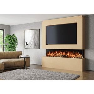 Prestige MW12 1900 Pre Built Media Wall Fireplace