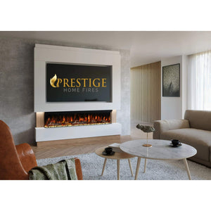 Prestige MW13 1900 Pre Built Media Wall Fireplace