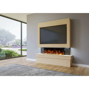 Prestige MW2 1800 Pre Built Media Wall Fireplace