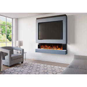 Prestige MW4 1500 Pre Built Media Wall Fireplace