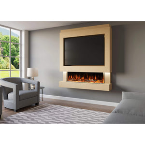 Prestige MW4 1500 Pre Built Media Wall Fireplace