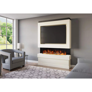 Prestige MW5 1500 Pre Built Media Wall Fireplace