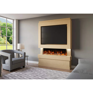 Prestige MW5 1500 Pre Built Media Wall Fireplace