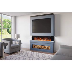 Prestige MW6 1500 Pre Built Media Wall Fireplace