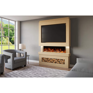 Prestige MW6 1500 Pre Built Media Wall Fireplace