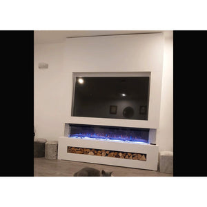 Prestige MW7 2200 Pre Built Media Wall Fireplace