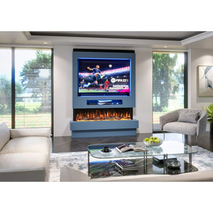 Prestige MW8 1800 Pre Built Media Wall Fireplace