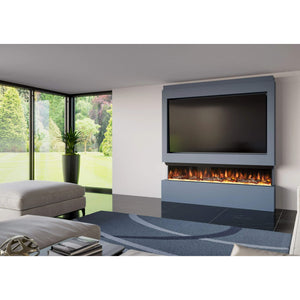 Prestige MW9 1900 Pre Built Media Wall Fireplace