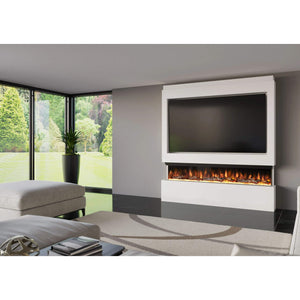 Prestige MW9 1900 Pre Built Media Wall Fireplace