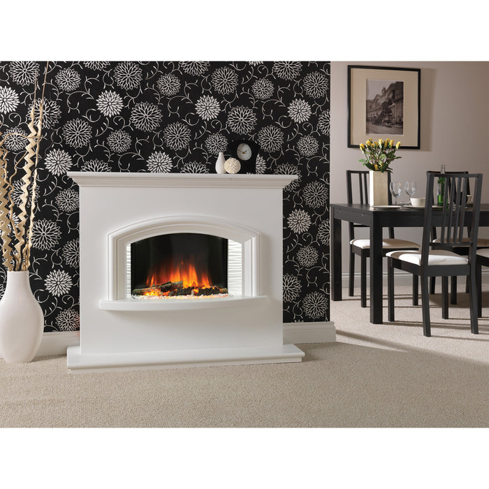 Flamerite Valentino 2 Electric Fireplace Suite