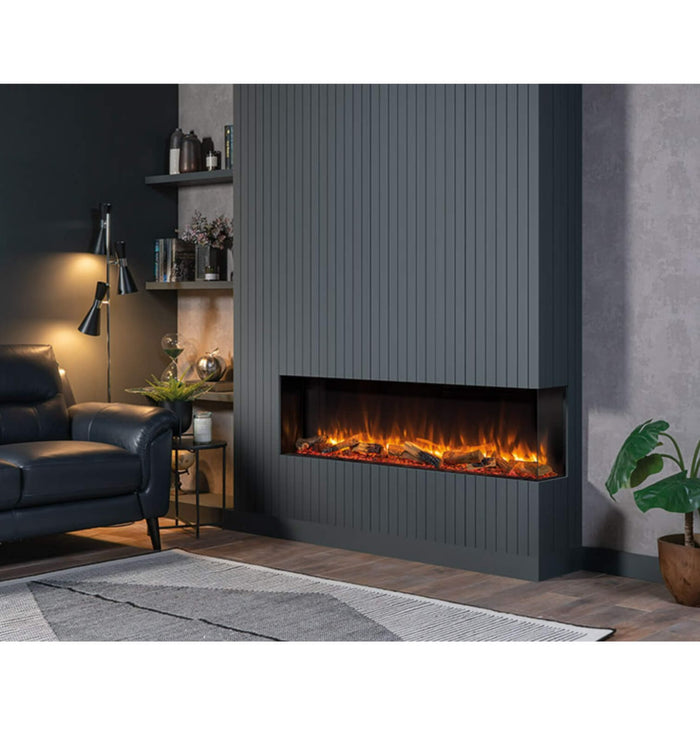 Gazco eReflex 150RW Electric 3 Sided Fire